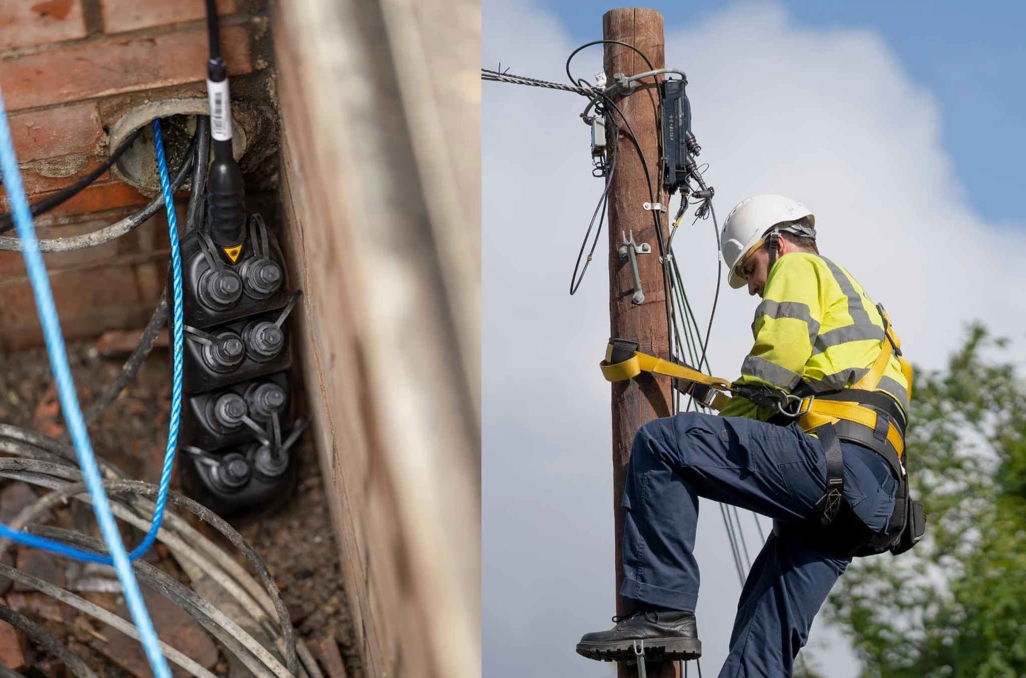 Hvaða efni og búnaður eru notaðir í FTTH neti?