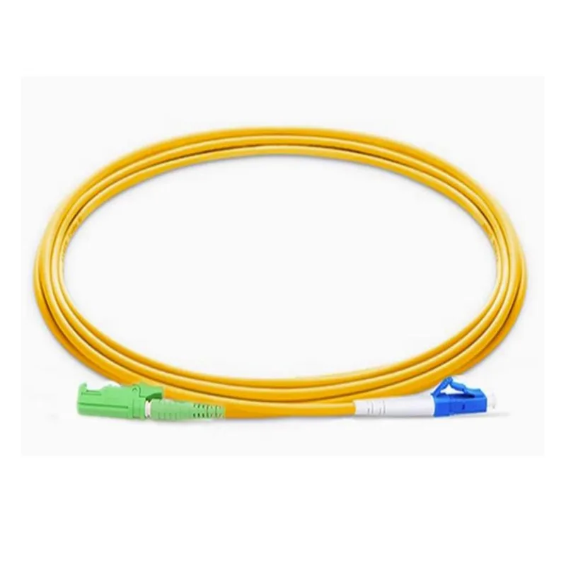 3mm kringlótt snúru E2000/APC- LC/UPC plástur snúrur