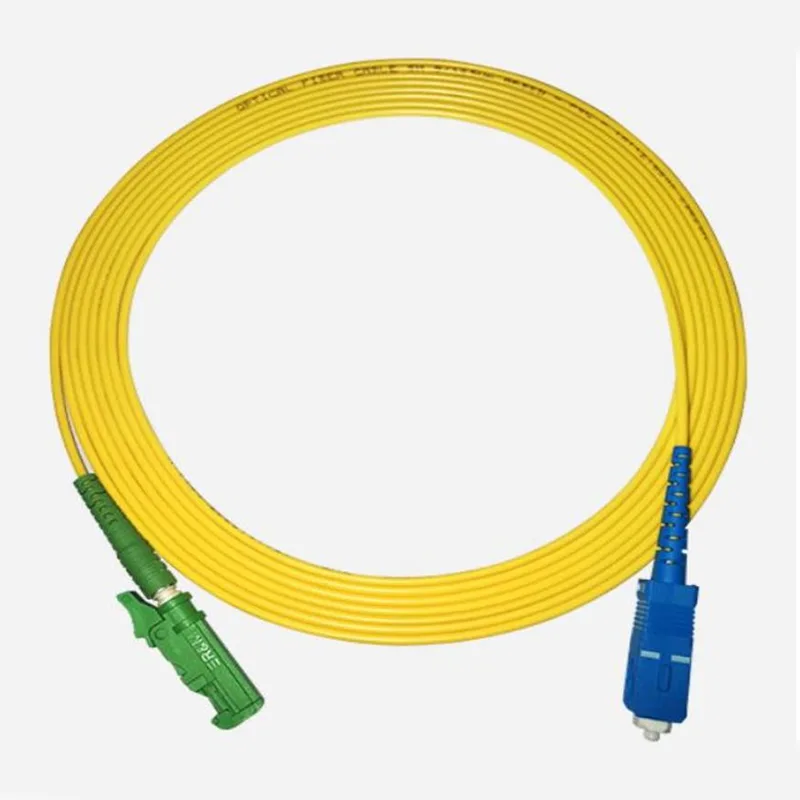 3mm kringlótt snúru E2000/APC- SC/UPC plástur snúrur