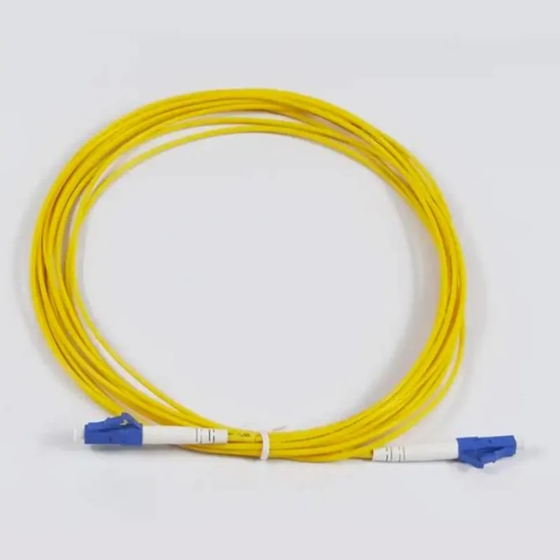 3mm kringlótt snúru LC/UPC- LC/UPC plásturssnúrur
