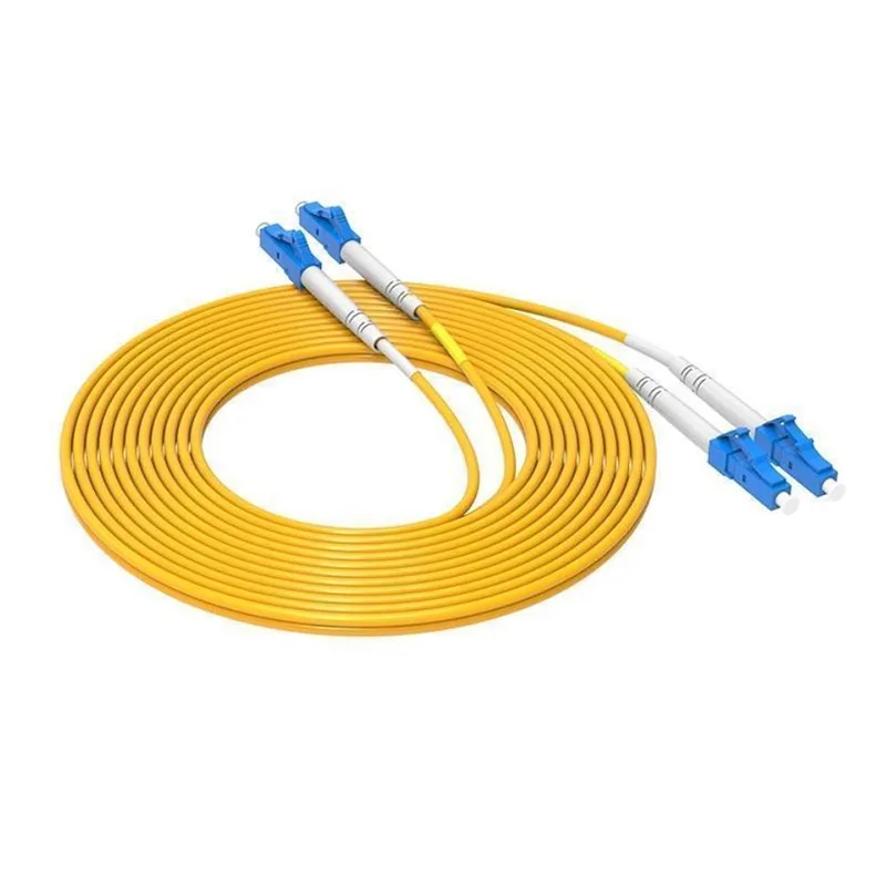 Tvíhliða LC/UPC-LC/UPC 3.0mm plásturssnúrur