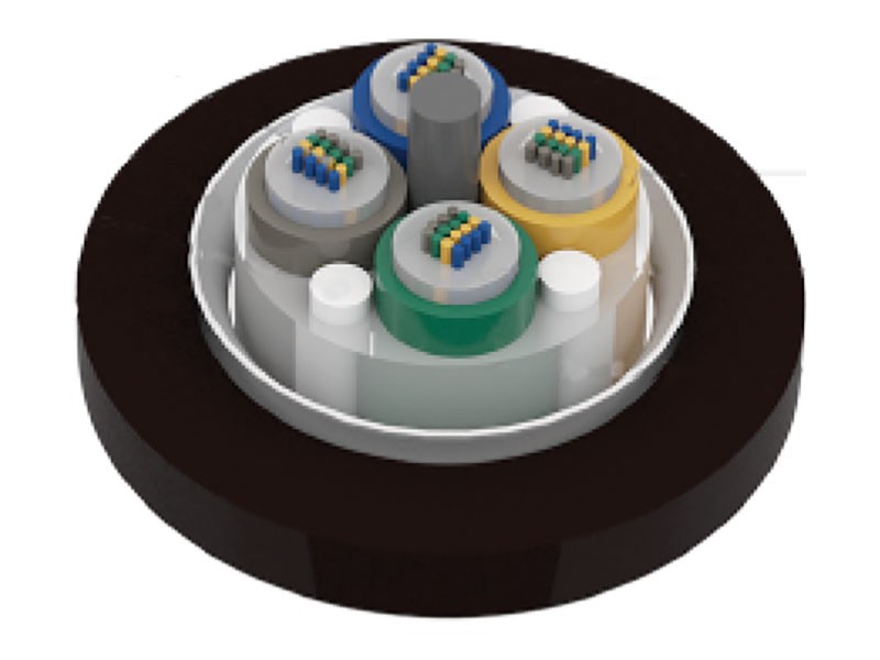 Laus rör þráður óbrynjuður Laus rör þráður óbrynddur ljósleiðarabandssnúra GYDTA